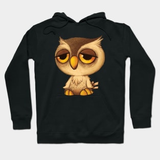 Sad owl Hoodie